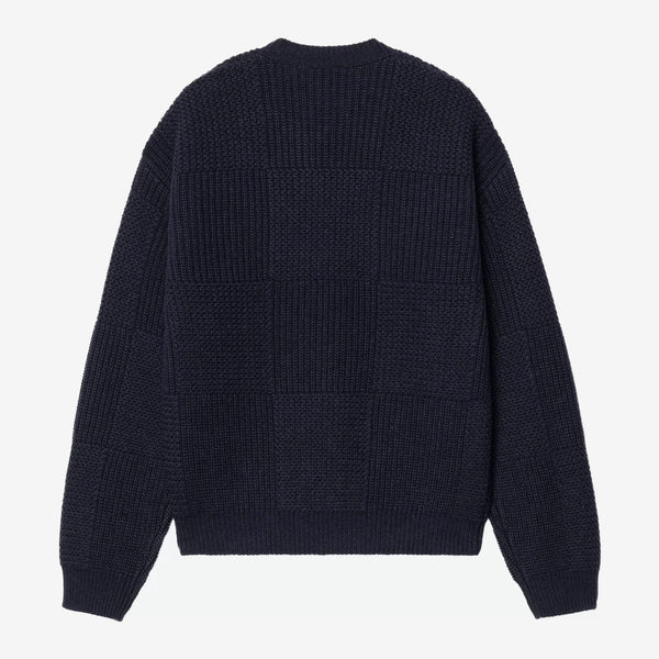 Carhartt WIP - Bishop Knitted Sweatshirt - Dark Navy