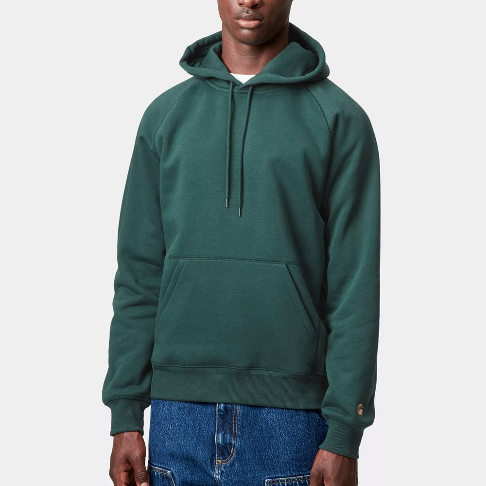 Carhartt WIP - Chase Pullover Hooded Sweatshirt - Dark Fir