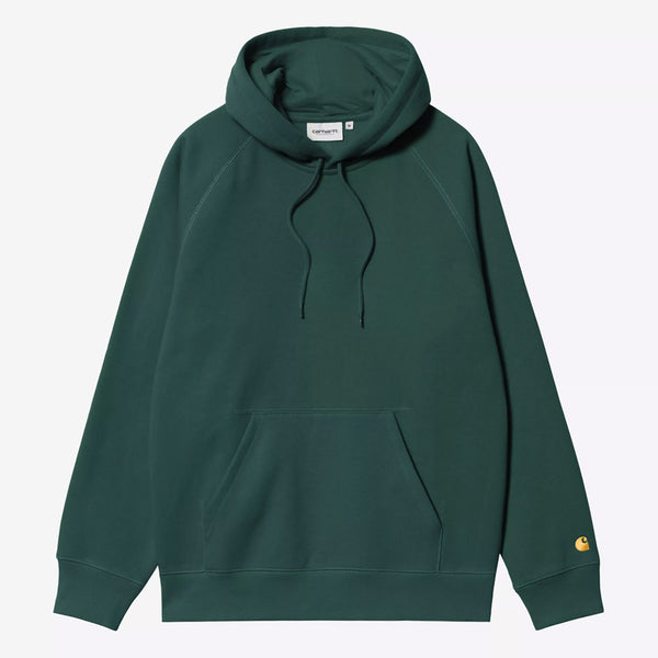 Carhartt WIP - Chase Pullover Hooded Sweatshirt - Dark Fir