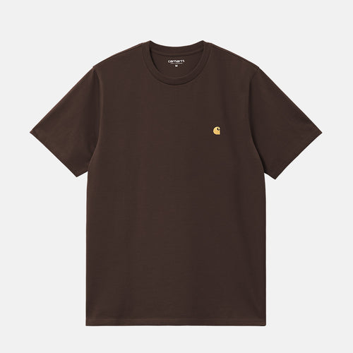 Carhartt WIP - Chase T-Shirt - Tobacco / Gold