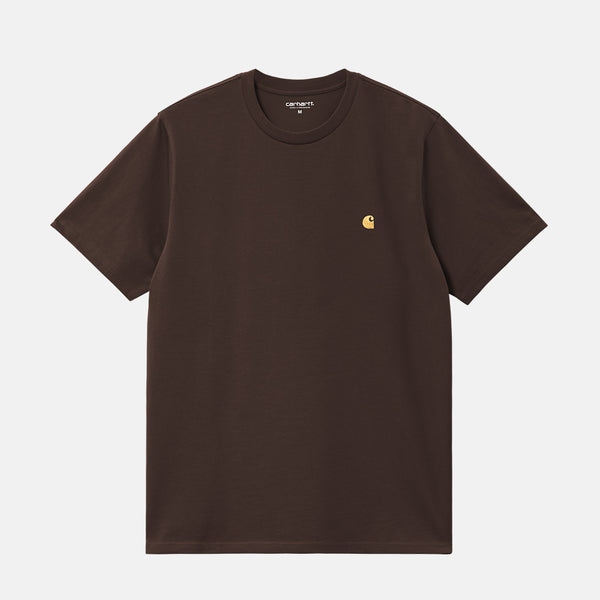 Carhartt WIP - Chase T-Shirt - Tobacco / Gold