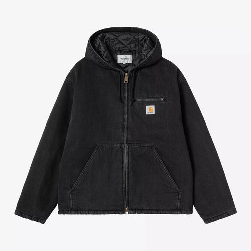 Carhartt WIP - Cleveland Jacket - Black Stone Washed