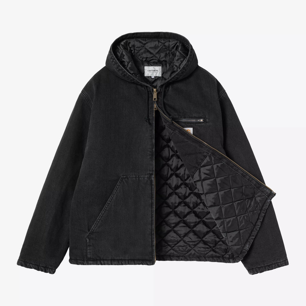 Carhartt WIP - Cleveland Jacket - Black Stone Washed