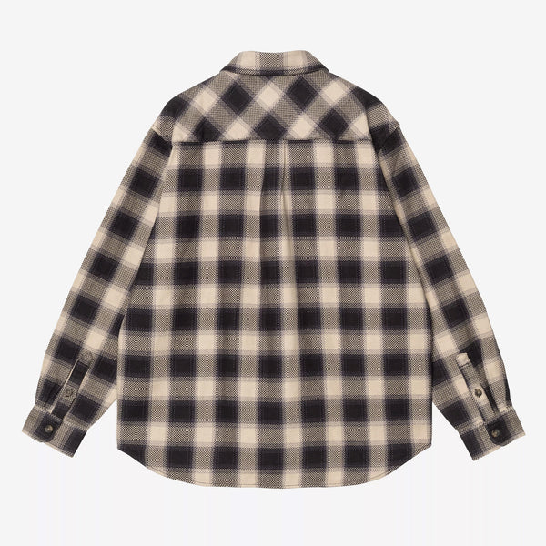 Carhartt WIP - Longsleeve Dayne Shirt - Dayne Check / Shady Purple