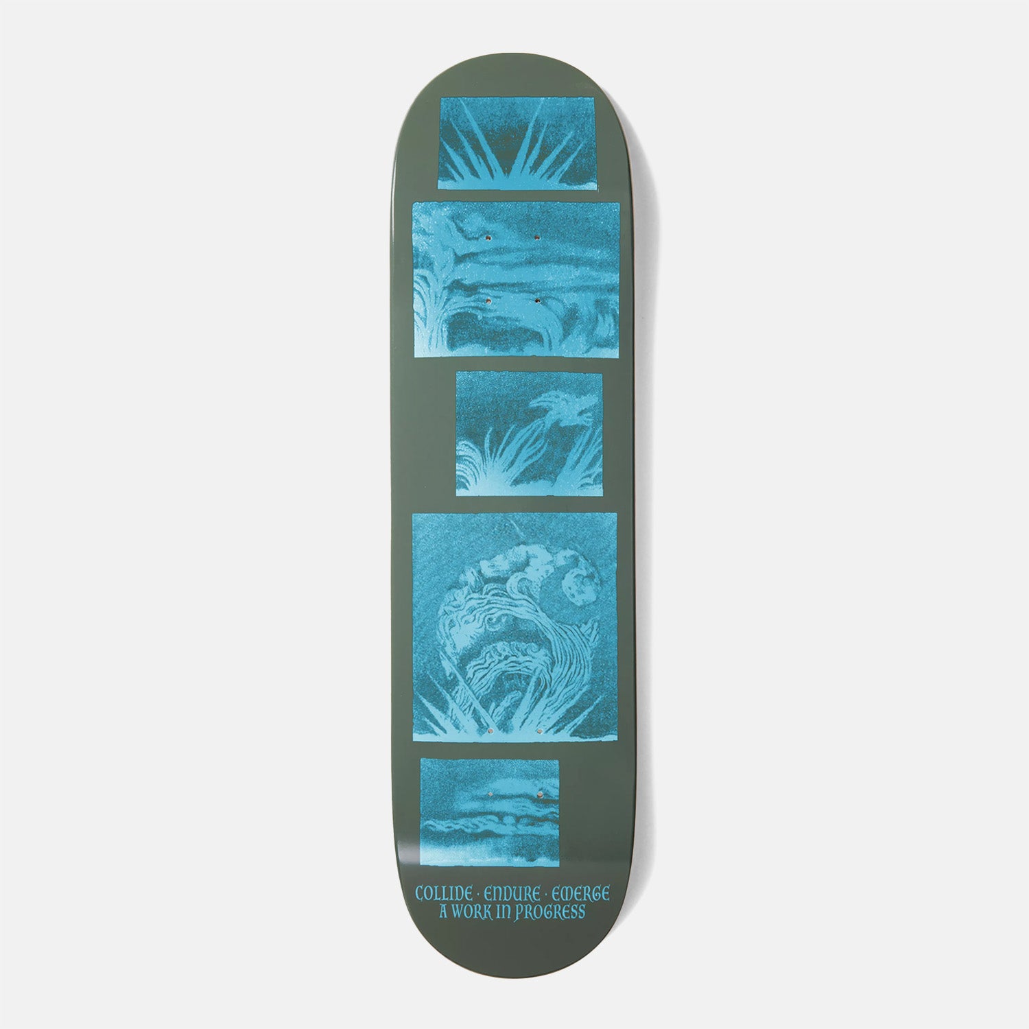 Carhartt WIP - 8.25" Emerge Skateboard Deck - Blue