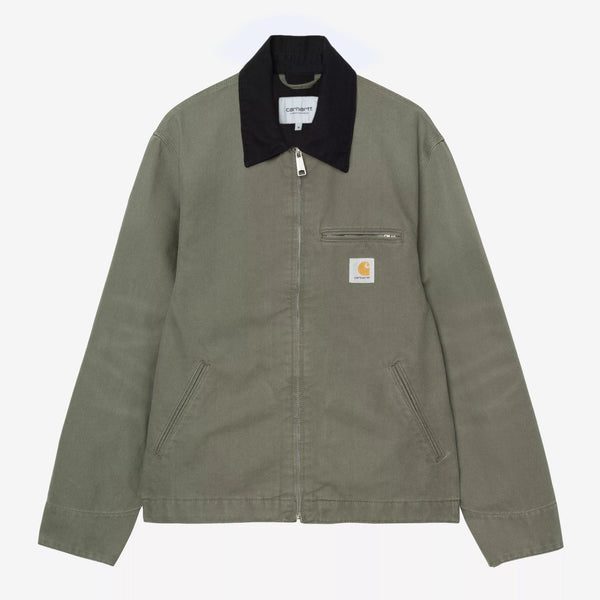 Carhartt WIP - OG Detroit Jacket - Leaf / Black (Rinsed)