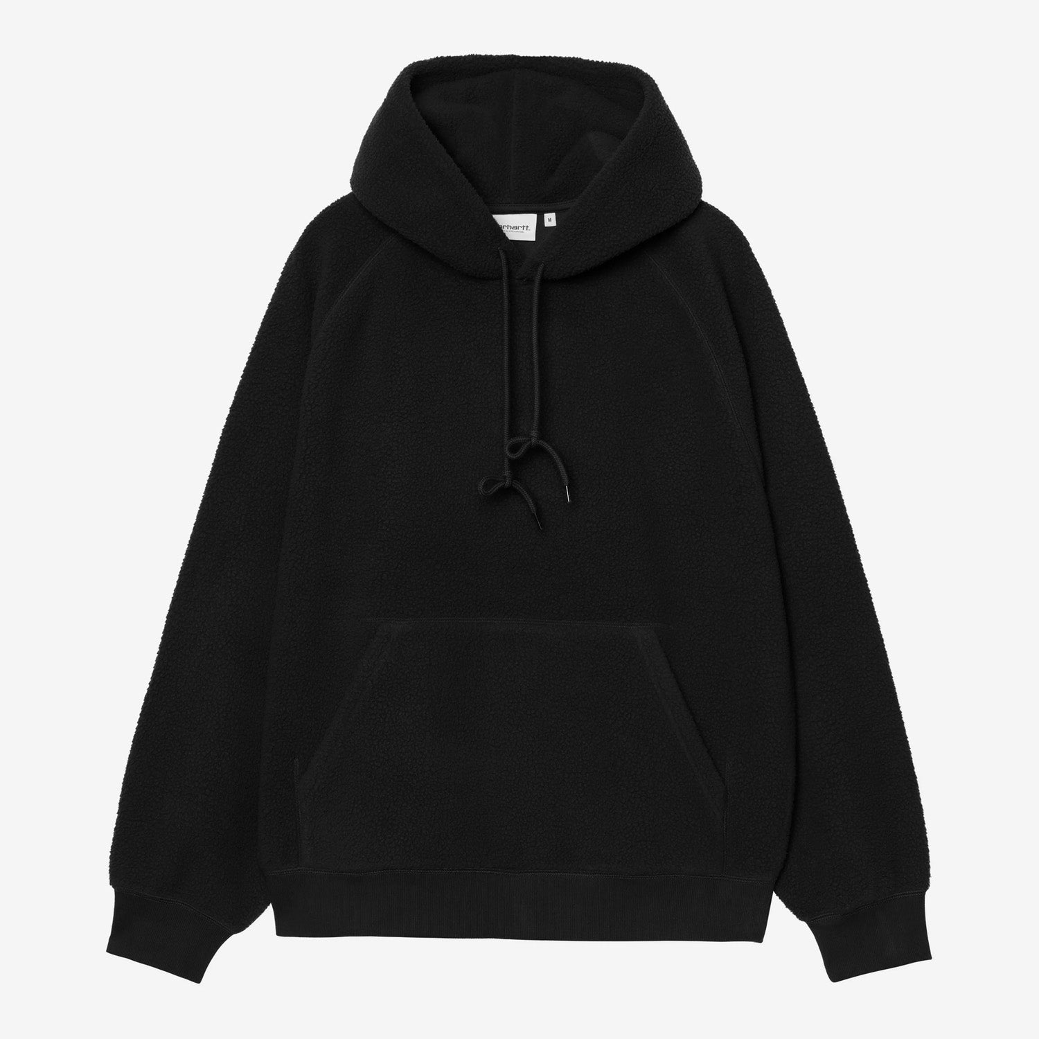 Carhartt WIP - Limn C Fleece Pullover Hooded Sweatshirt - Black