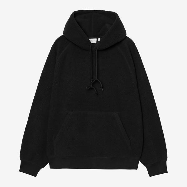 Carhartt WIP - Limn C Fleece Pullover Hooded Sweatshirt - Black
