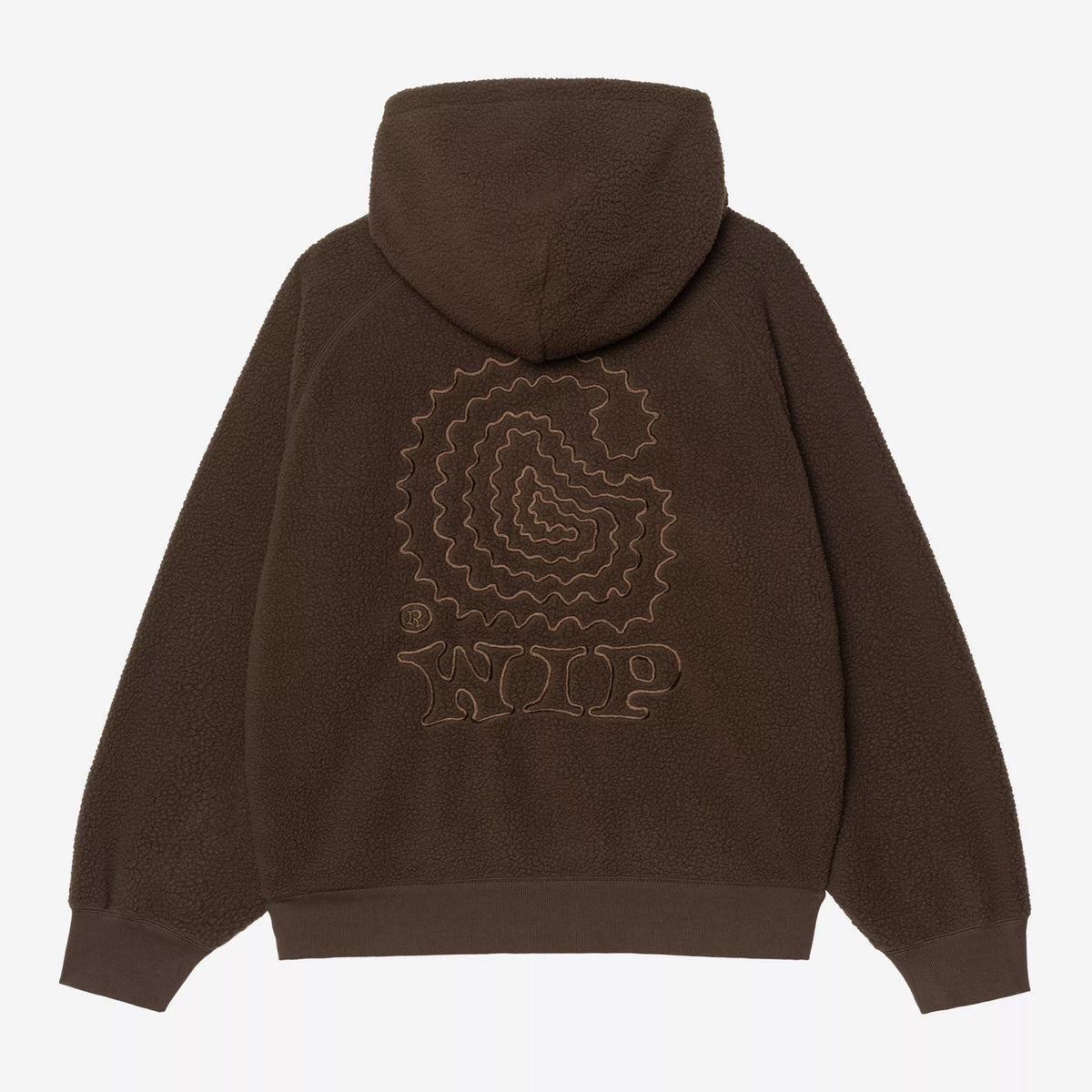 Carhartt WIP - Limn C Fleece Pullover Hooded Sweatshirt - Tobacco