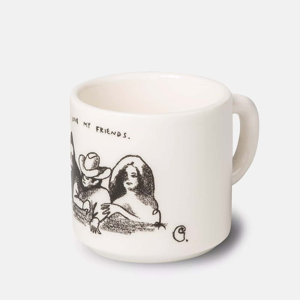 Carhartt WIP - Pepe Friends Mug - White