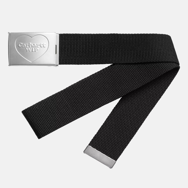 Carhartt WIP - Heart Clip Belt - Black