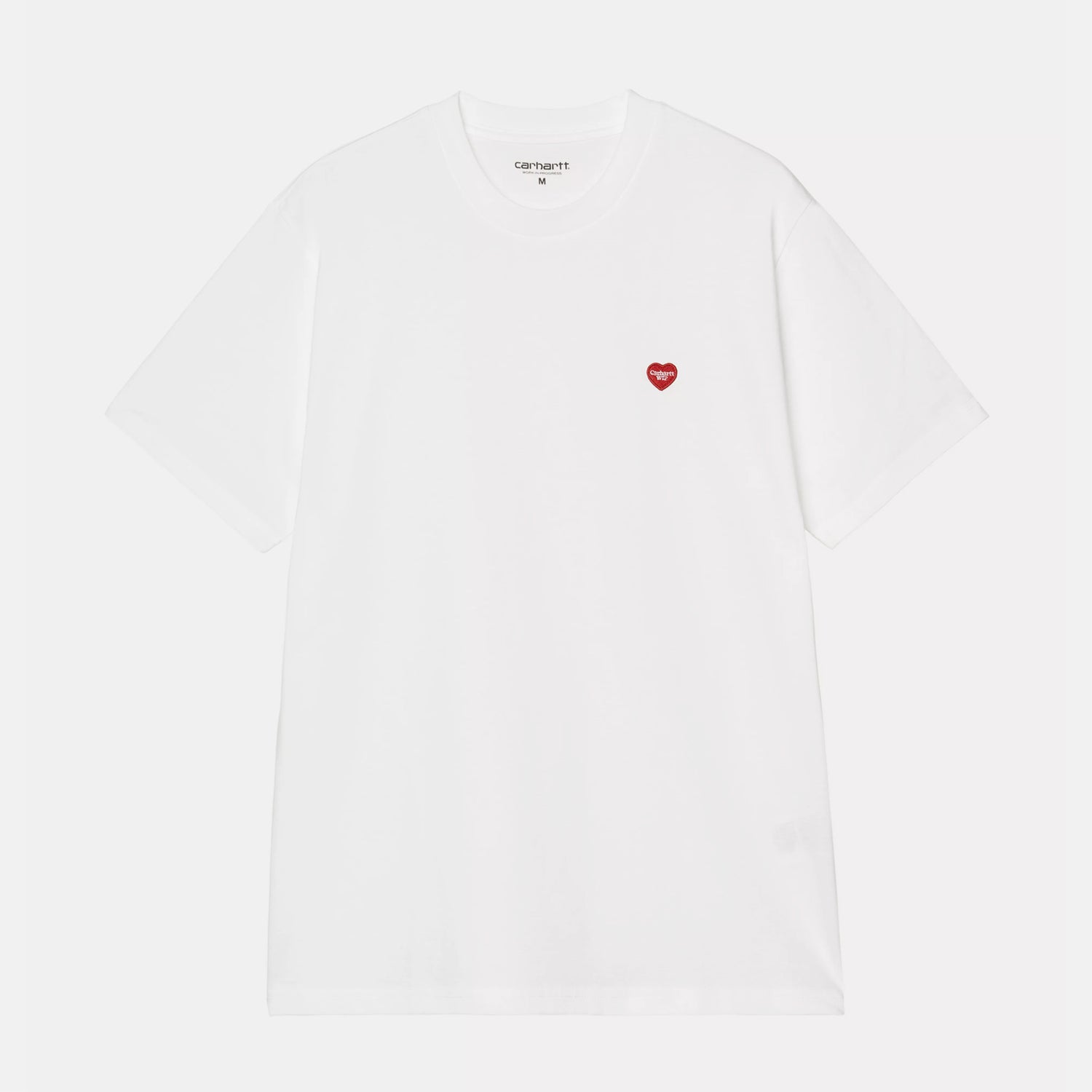 Carhartt WIP - Small Heart T-Shirt - White / Red