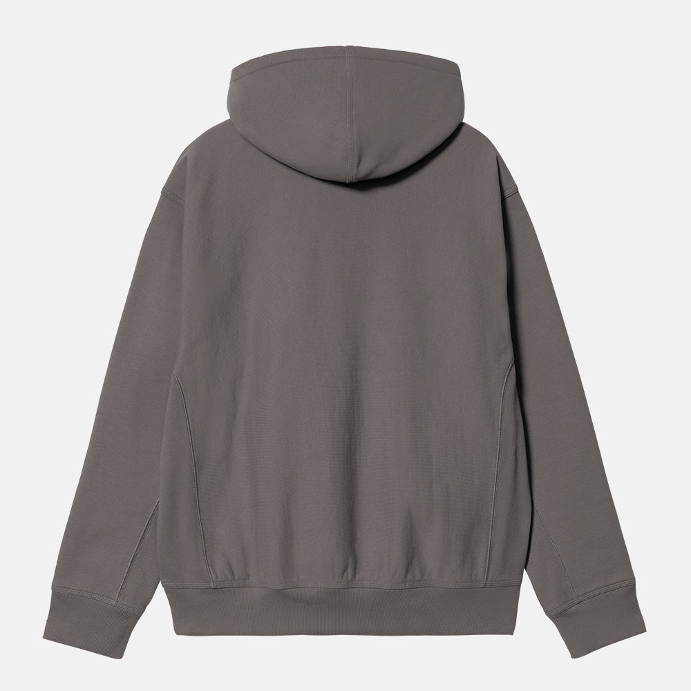 Carhartt WIP - American Script Pullover Hooded Sweatshirt - Porphyry