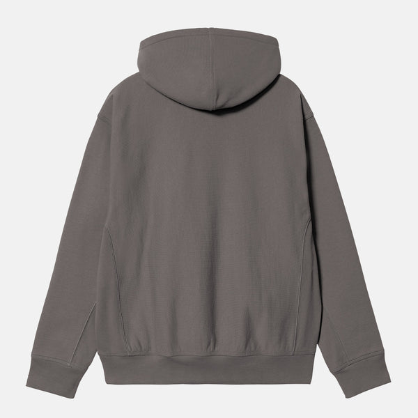 Carhartt WIP - American Script Pullover Hooded Sweatshirt - Porphyry