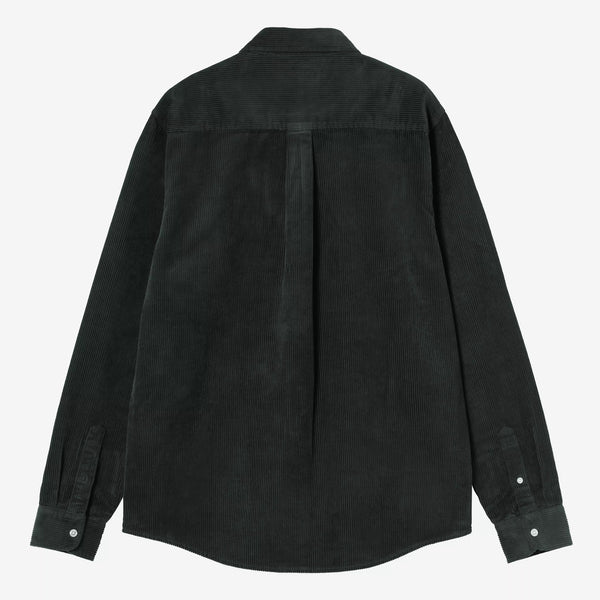 Carhartt WIP - Madison Corduroy Longsleeve Shirt - Raven
