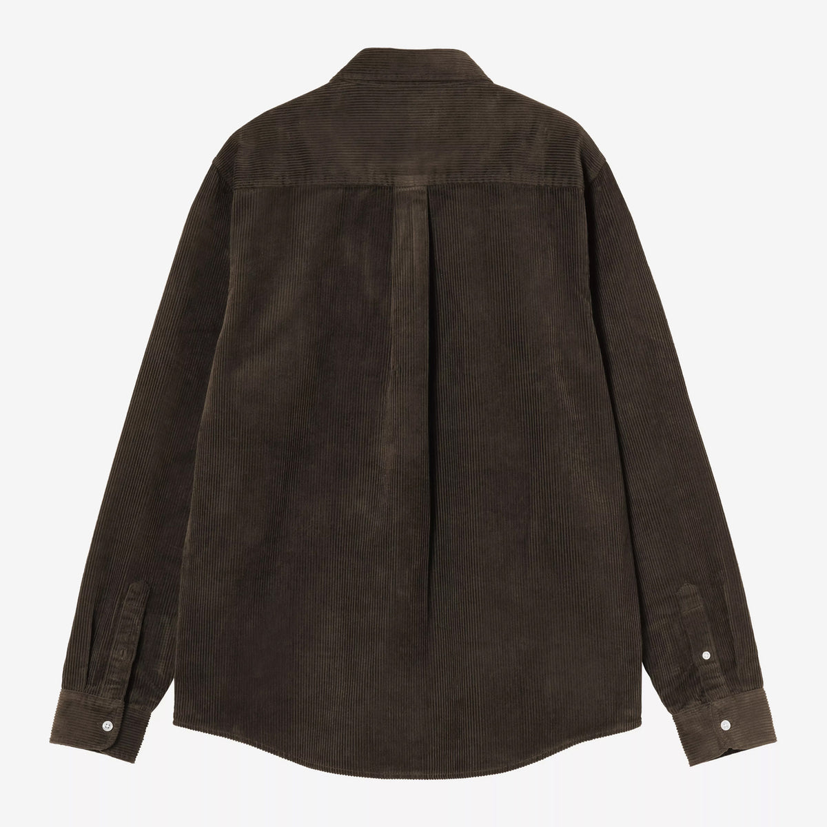 Carhartt WIP - Madison Corduroy Longsleeve Shirt - Tobacco