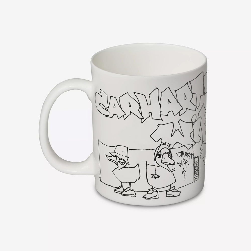 Carhartt WIP - Blinkerfluid Mug - White / Black