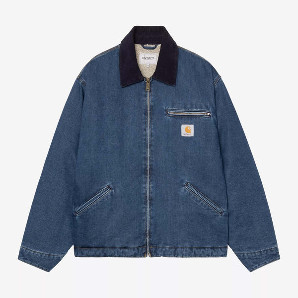 Carhartt WIP - OG Detroit Jacket - Blue / Dark Navy Stone Washed