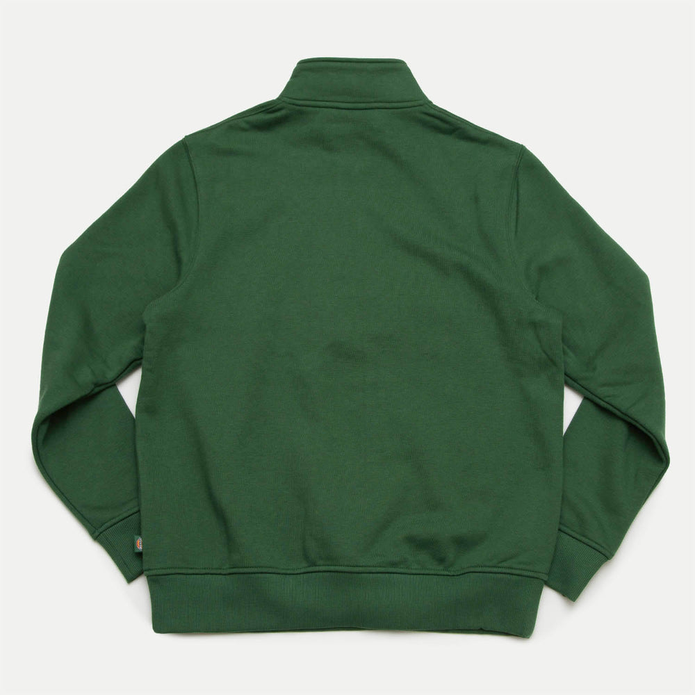 Dickies - Oakport Quarterzip Sweatshirt - Pine Needle Green