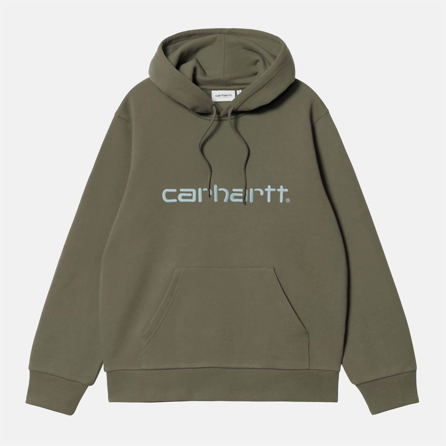 Carhartt WIP - Carhartt Pullover Hooded Sweatshirt - Leaf / Tourmaline
