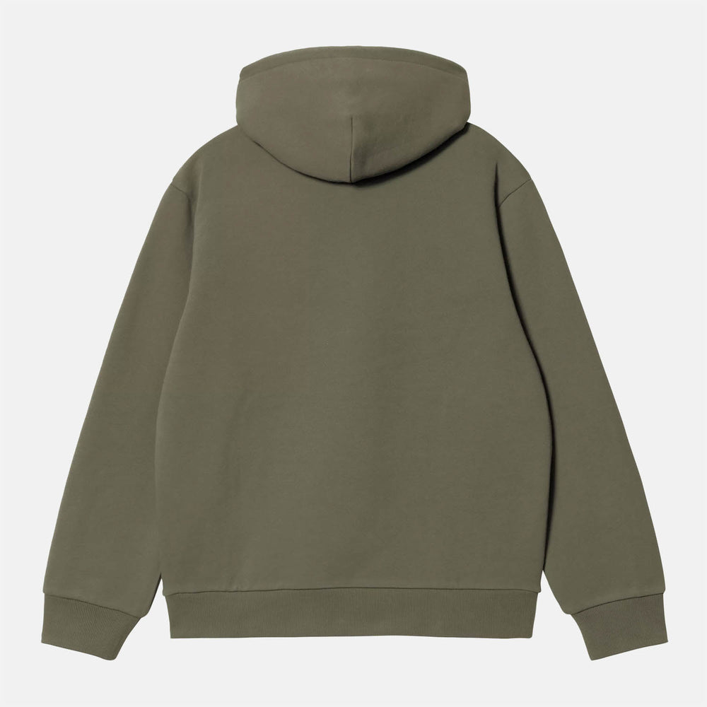 Carhartt WIP - Carhartt Pullover Hooded Sweatshirt - Leaf / Tourmaline