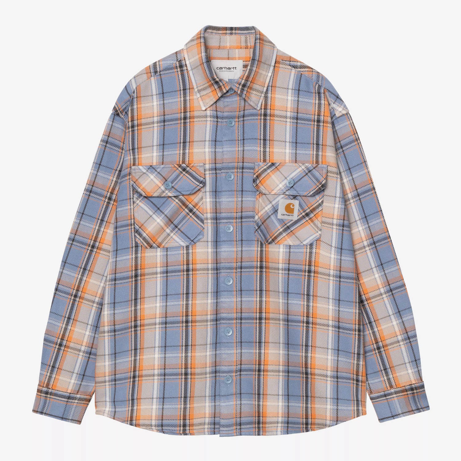 Carhartt WIP - Tunick Longsleeve Shirt - Tunick Check / Gentle Blue
