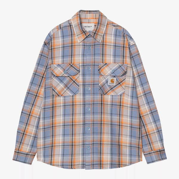 Carhartt WIP - Tunick Longsleeve Shirt - Tunick Check / Gentle Blue