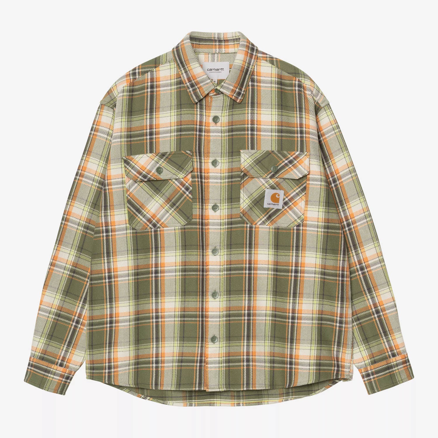 Carhartt WIP - Tunick Longsleeve Shirt - Tunick Check / Dollar Green