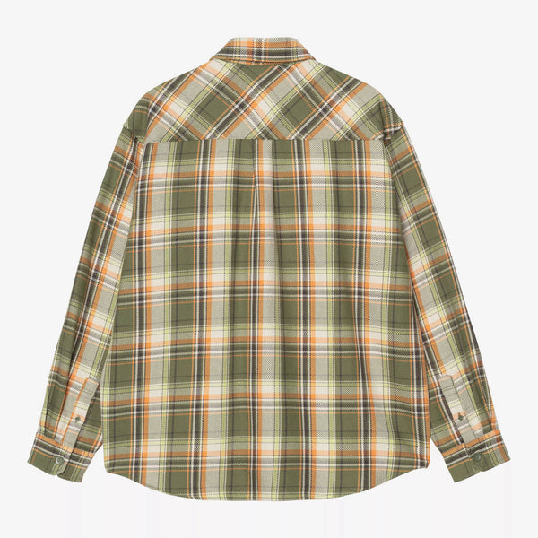 Carhartt WIP - Tunick Longsleeve Shirt - Tunick Check / Dollar Green