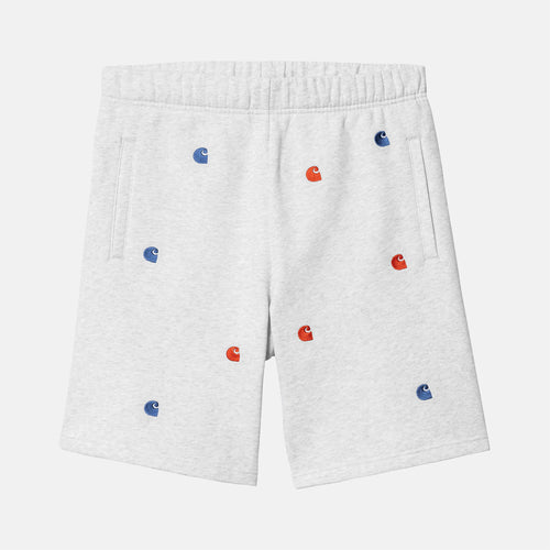 Carhartt WIP - Seek Sweat Shorts - Ash Heather