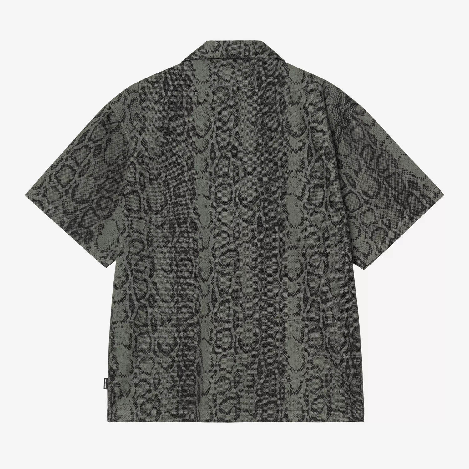 Carhartt WIP - Snake Camo Short Sleeve Shirt - Snake / Leaf (Garment Dyed)