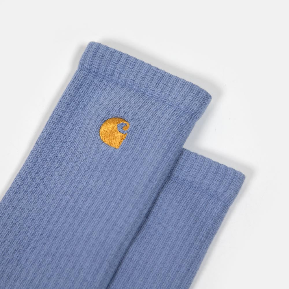 Carhartt WIP - Chase Socks - Charm Blue / Gold