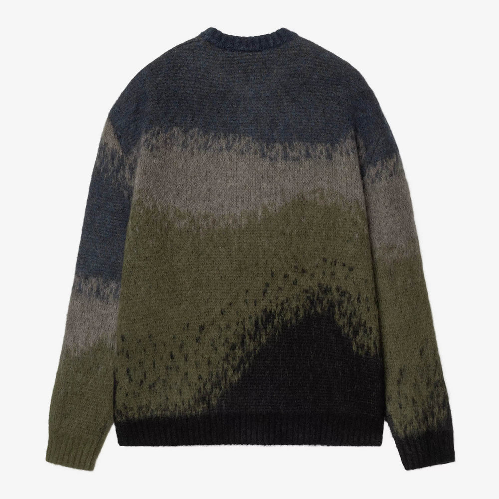 Carhartt WIP - Tinley Knitted Sweatshirt - Juniper Stripe