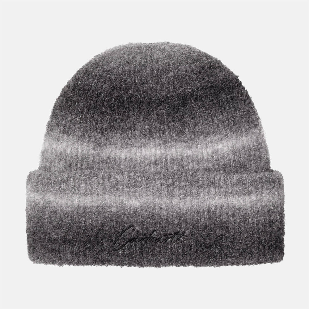 Carhartt WIP - Tony Stripe Jacquard Beanie - Black / Black