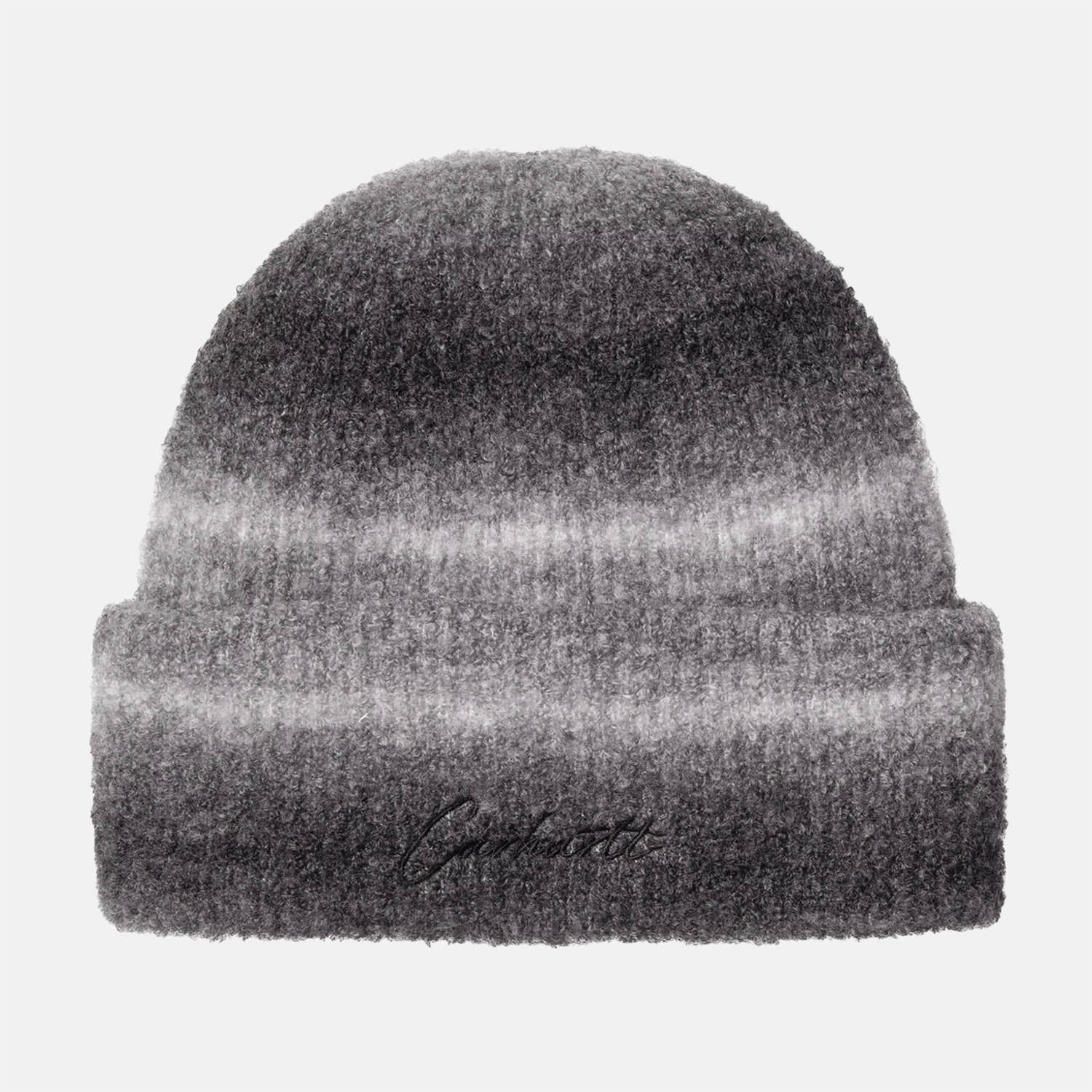 Carhartt WIP - Tony Stripe Jacquard Beanie - Black / Black