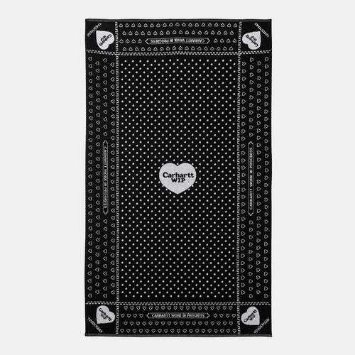 Carhartt WIP - Heart Bandana Towel - Black