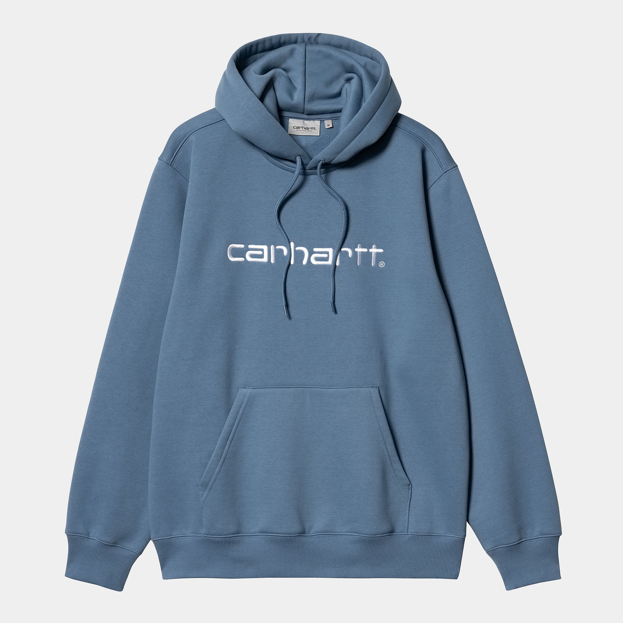 Carhartt WIP - Carhartt Pullover Hooded Sweatshirt - Sorrent / White
