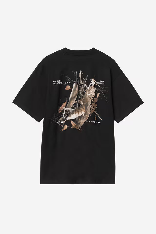 Carhartt WIP - Feather Progress T-Shirt - Black