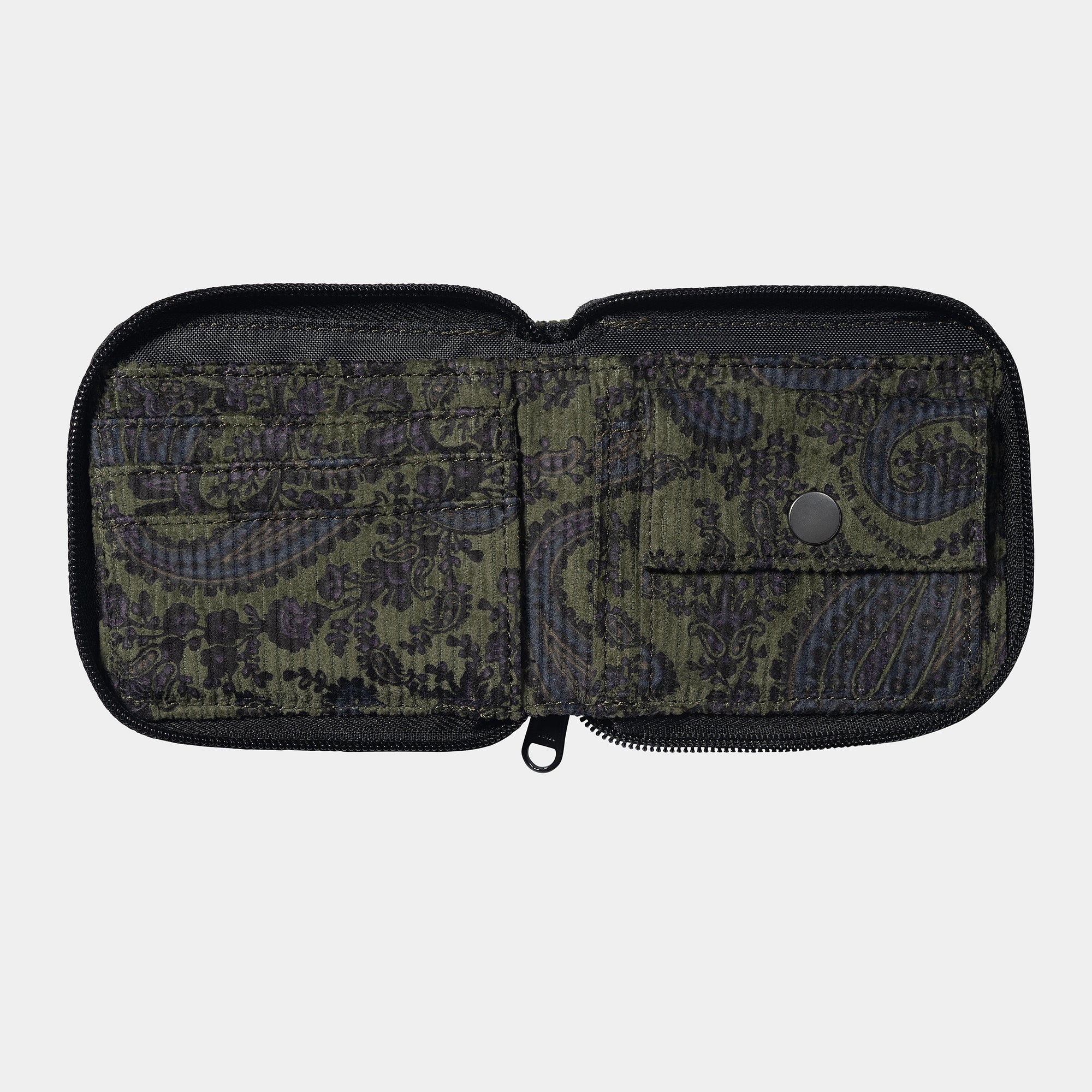 Carhartt WIP - Flint Zip Wallet - Paisley / Plant