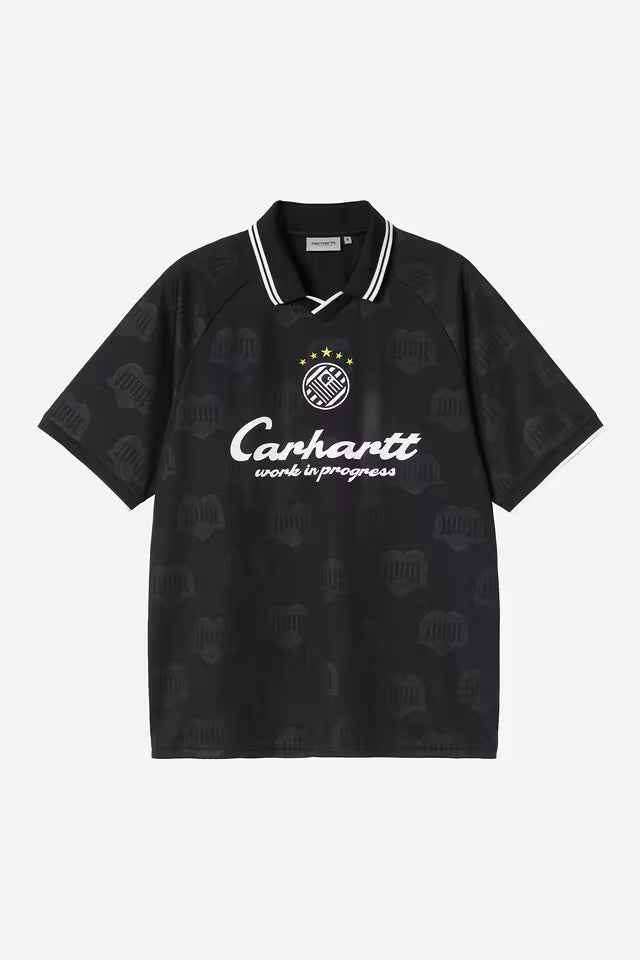Carhartt WIP - Terrace Football T-Shirt - Heart Train / Black