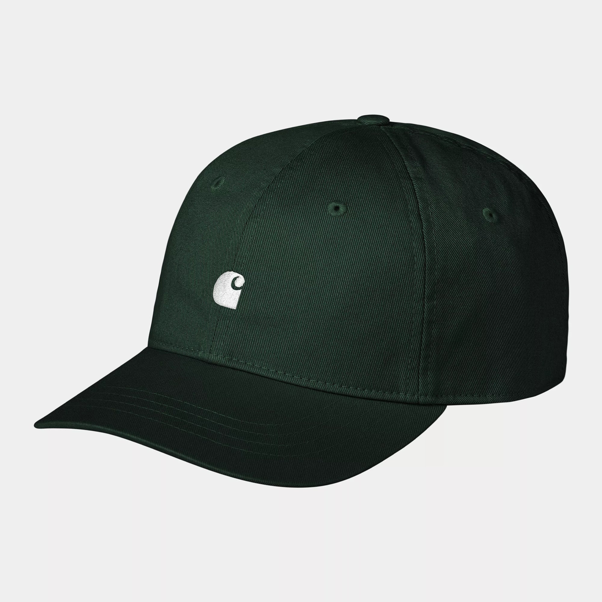 Carhartt WIP - Madison Logo Cap - Conifer / White