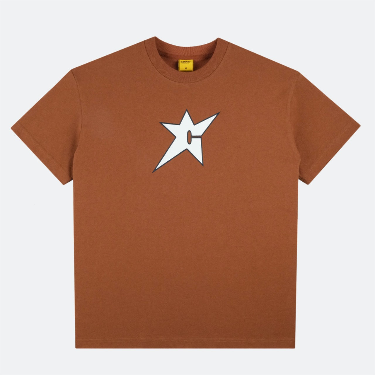 Carpet Company - C-Star Glow in the Dark T-Shirt - Brown