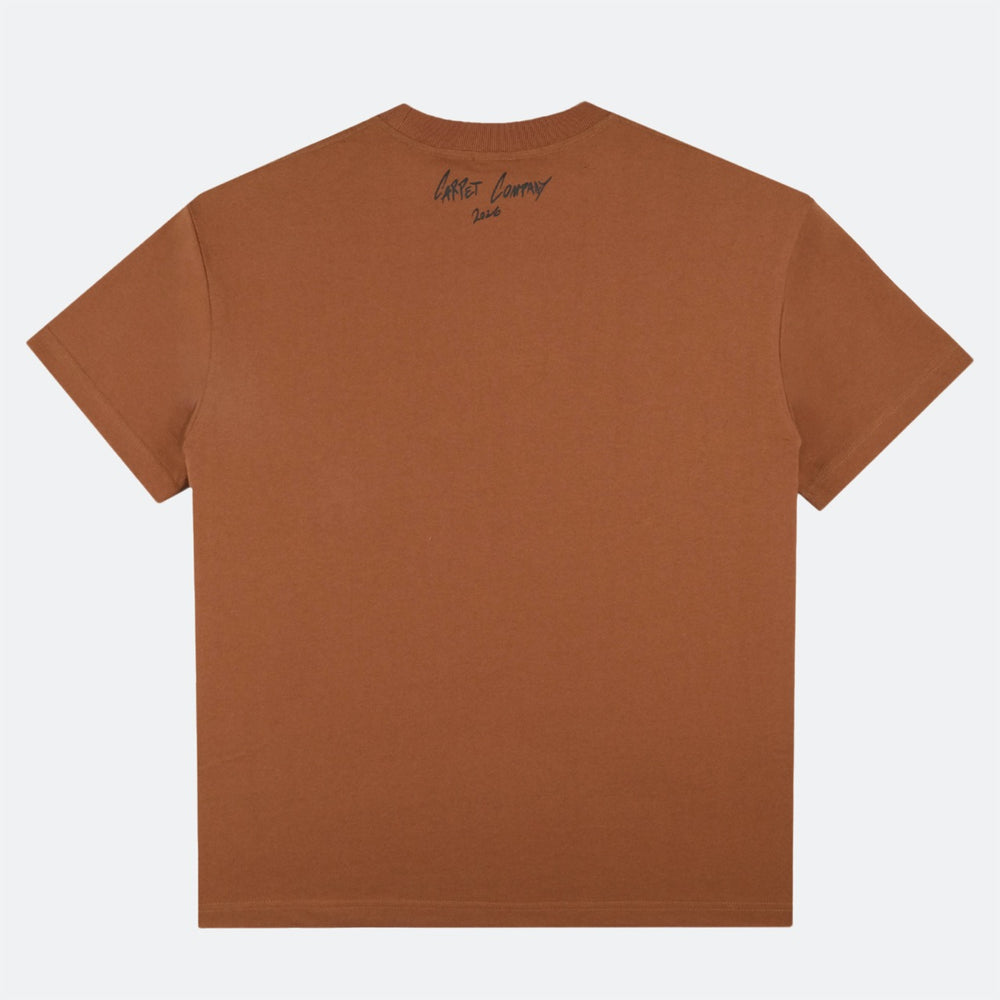 Carpet Company - C-Star Glow in the Dark T-Shirt - Brown