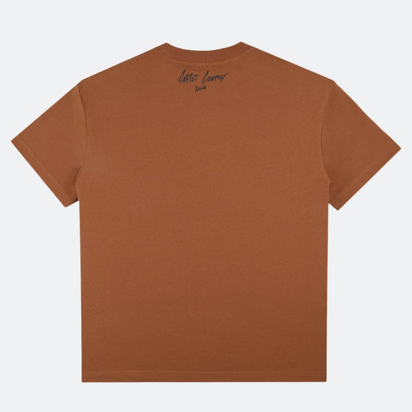 Carpet Company - C-Star Glow in the Dark T-Shirt - Brown