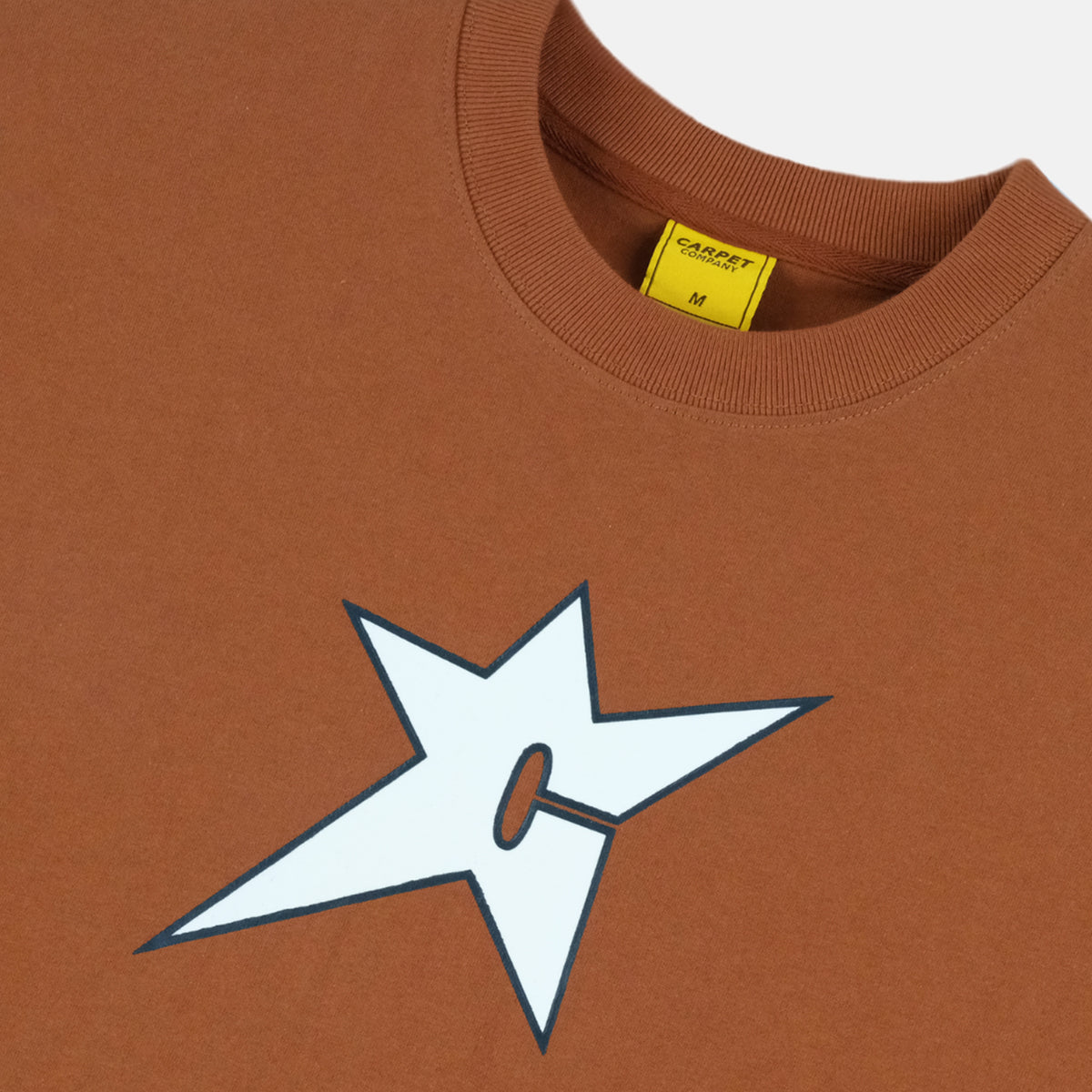 Carpet Company - C-Star Glow in the Dark T-Shirt - Brown