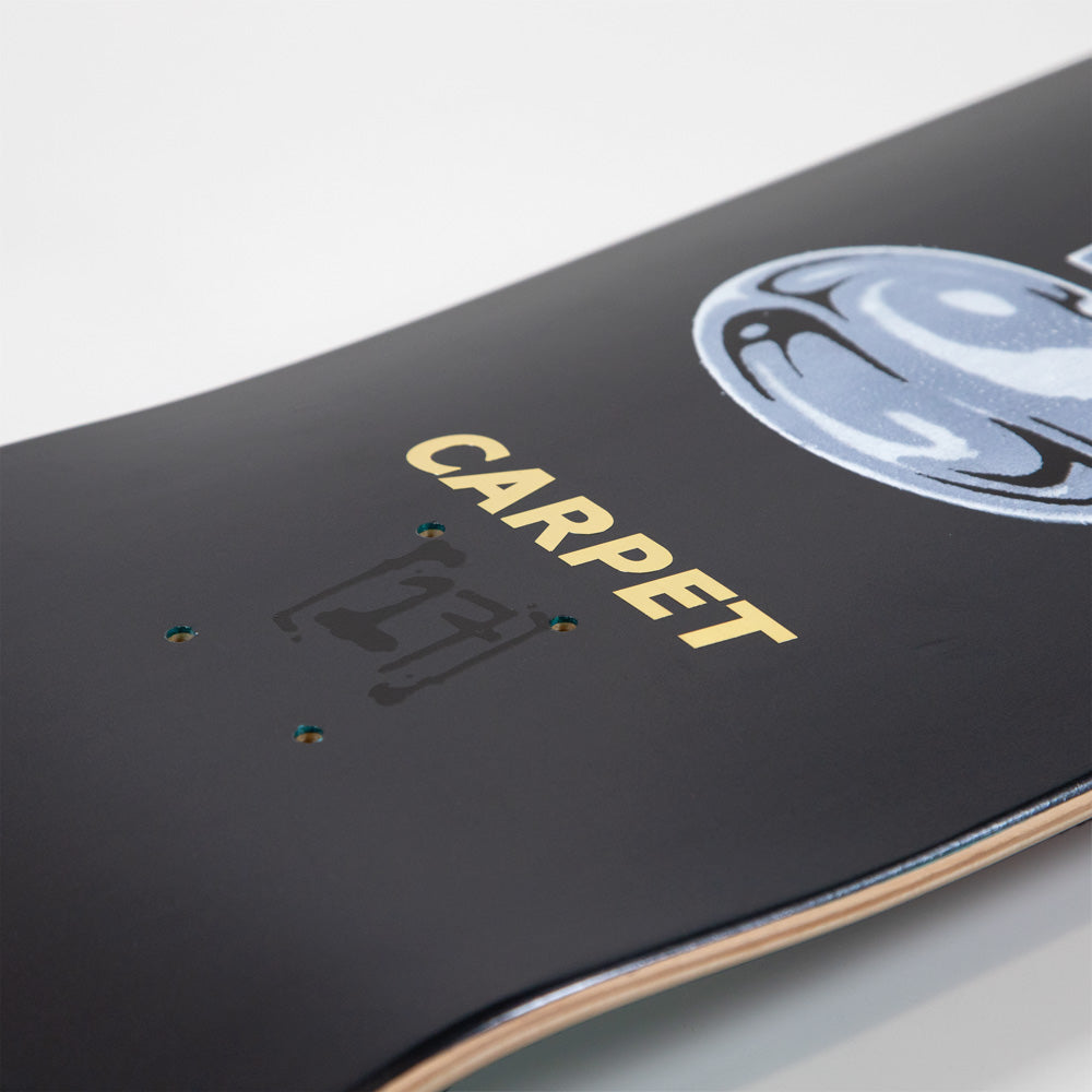 Carpet Company - 8.38" Chrome Skateboard Deck - Black