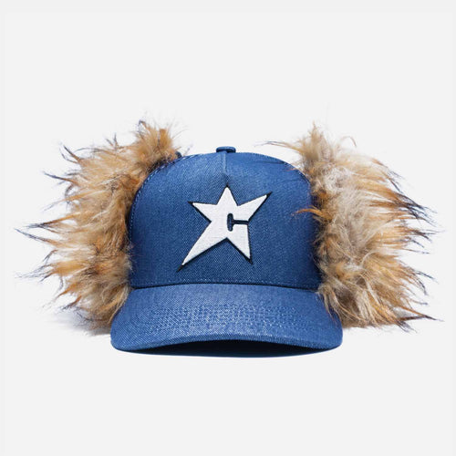 Carpet Company - C-Star Fur Hat - Dark Denim