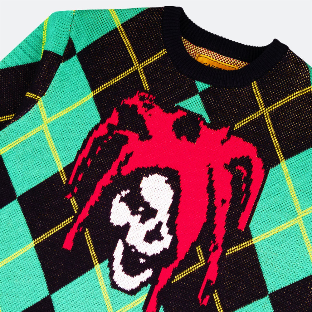 Carpet Company - Jester Knit Sweatshirt - Argyle