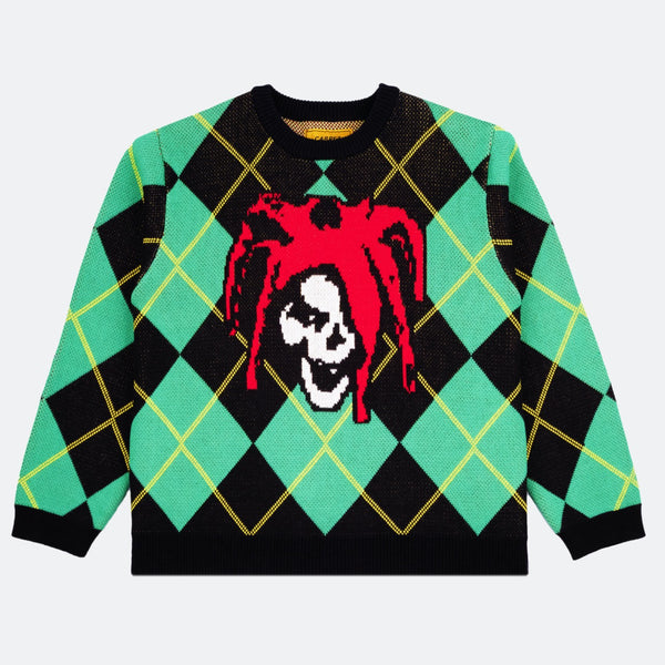 Carpet Company - Jester Knit Sweatshirt - Argyle