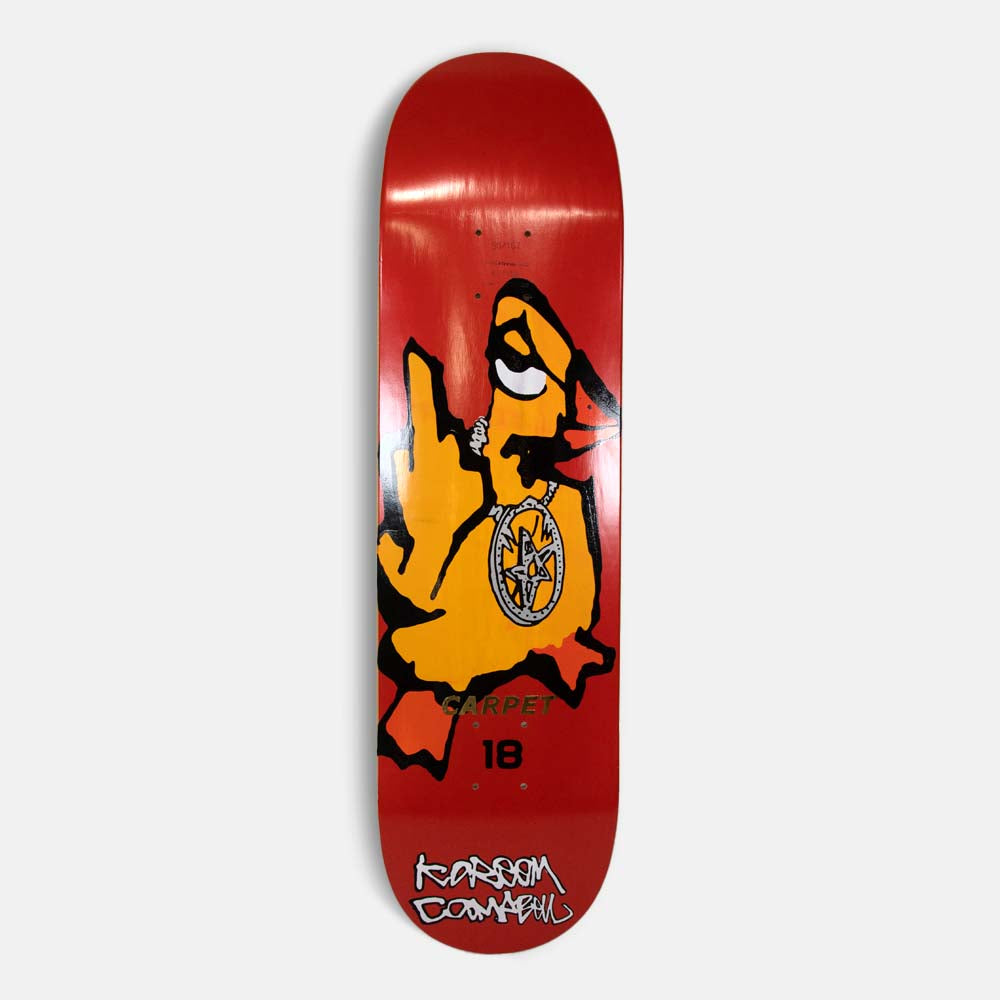 Carpet Company - 8.25" Kareem Campbell Duck You Skateboard Deck (Brick Red)